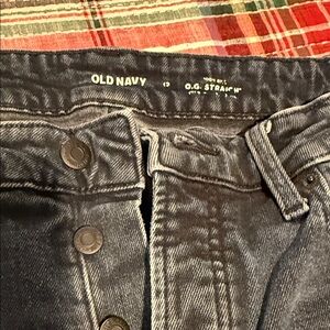 Old Navy High Rise OG Straight Buttonfly Jeans